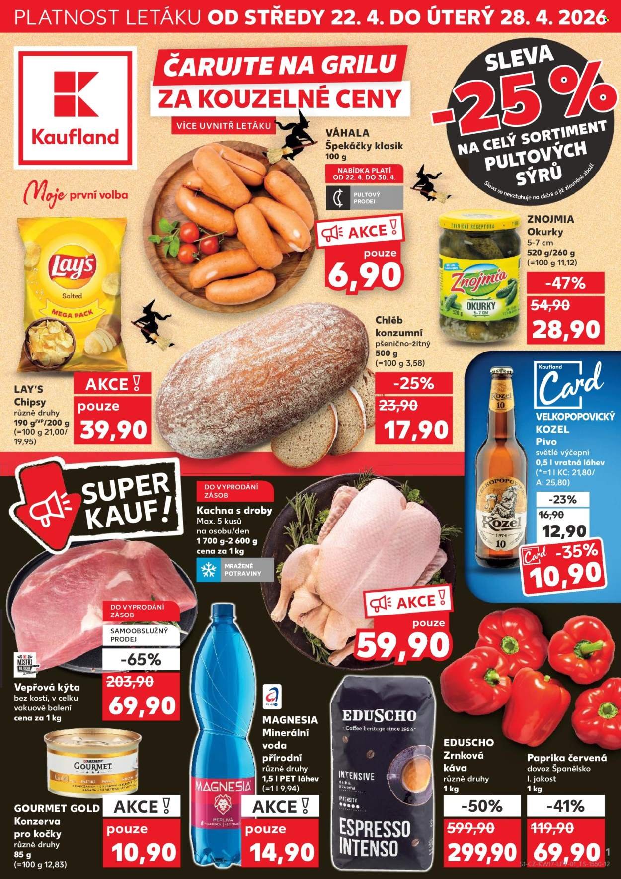 KAUFLAND leták - Od středy 22.4.2026 (2026-04-22 - 2026-04-28)