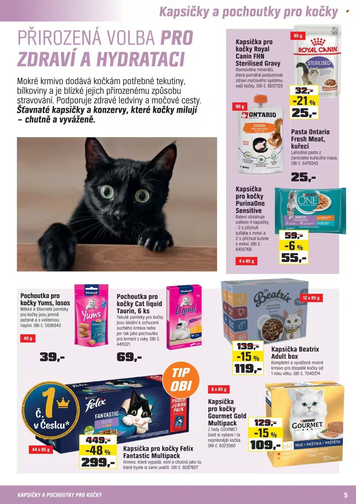 OBI leták - Kvalitní sortiment chovatelských potřeb nyní ve všech prodejnách OBI (2026-02-15 - 2026-03-14)