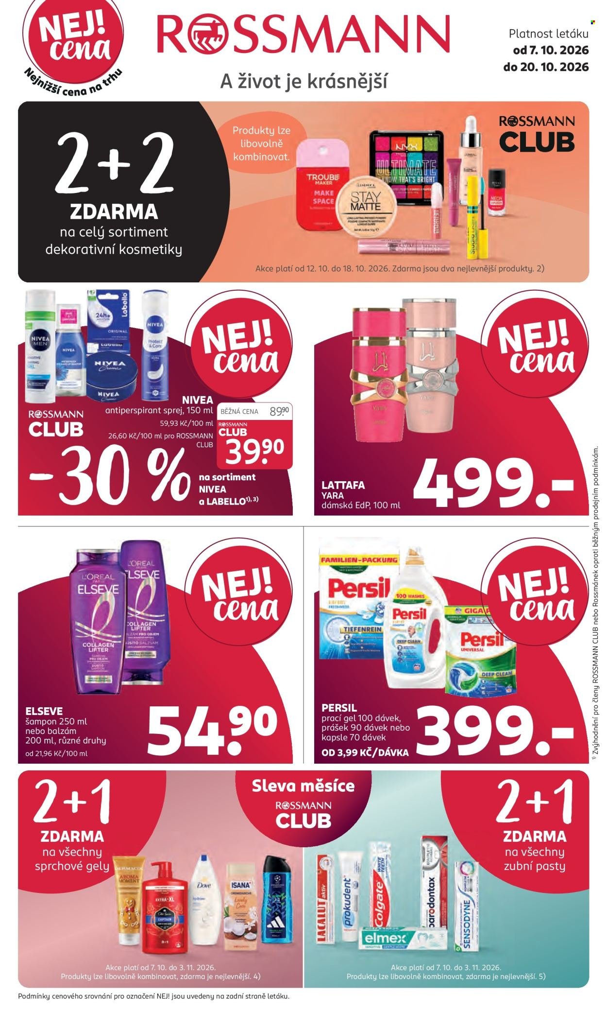 ROSSMANN leták - Od středy 7.10.2026
