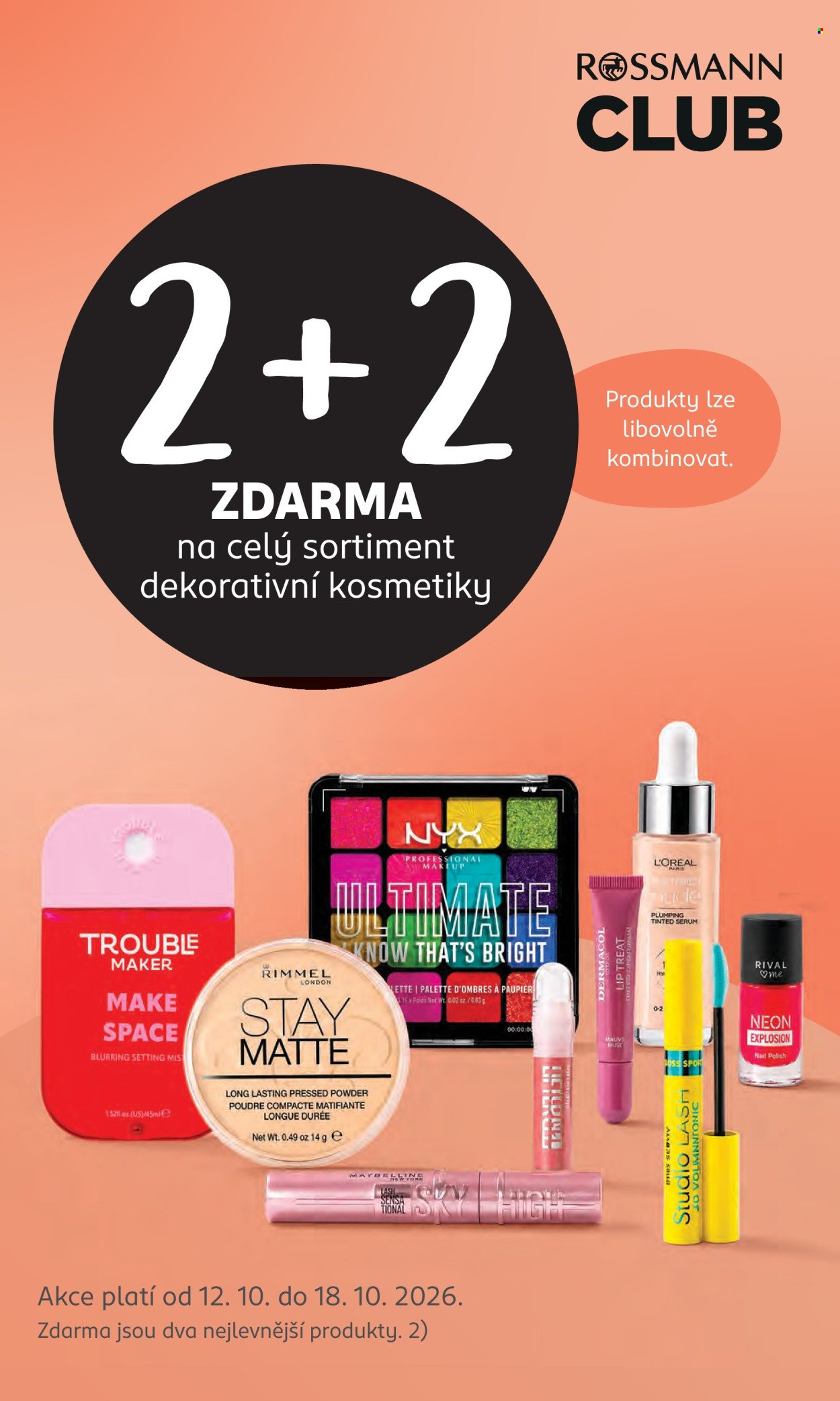 ROSSMANN leták - Od středy 7.10.2026