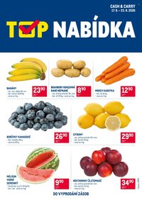 MAKRO leták - TOP ovoce a zelenina