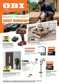 OBI leták - Projekty pro každý kout domova