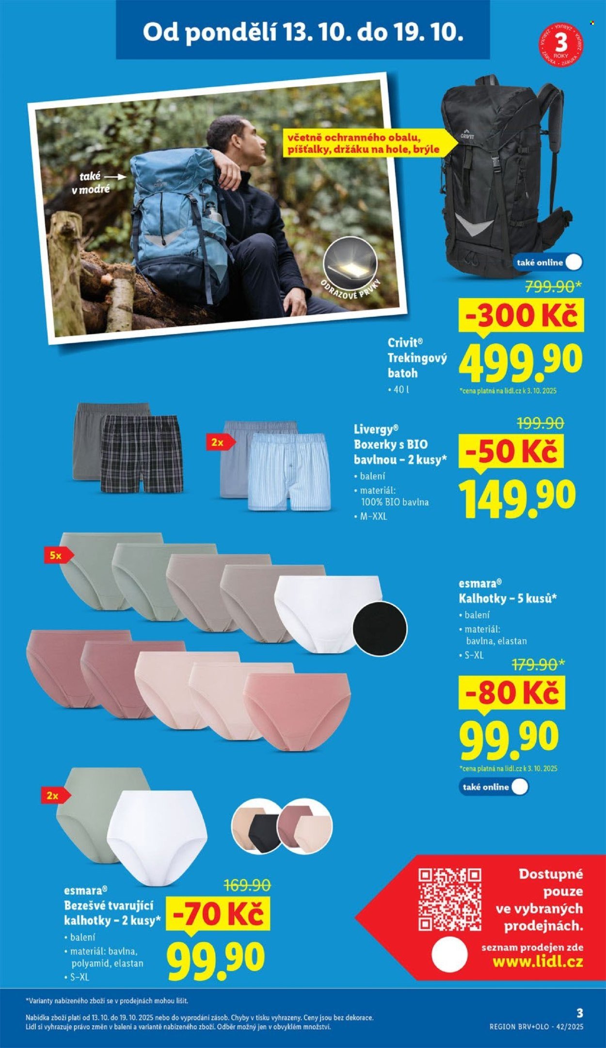 LIDL leták - Spotřební zboží (2025-10-13 - 2025-10-19)