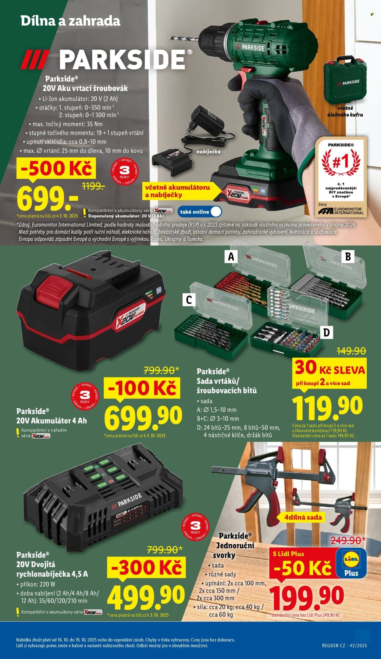 LIDL leták - Spotřební zboží (2025-10-13 - 2025-10-19)