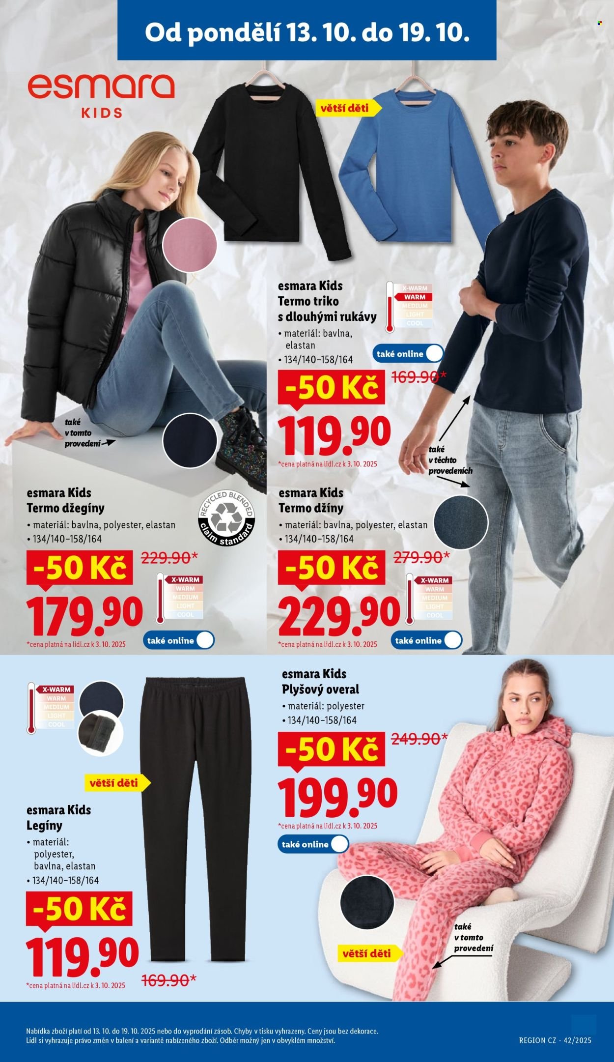 LIDL leták - Spotřební zboží (2025-10-13 - 2025-10-19)