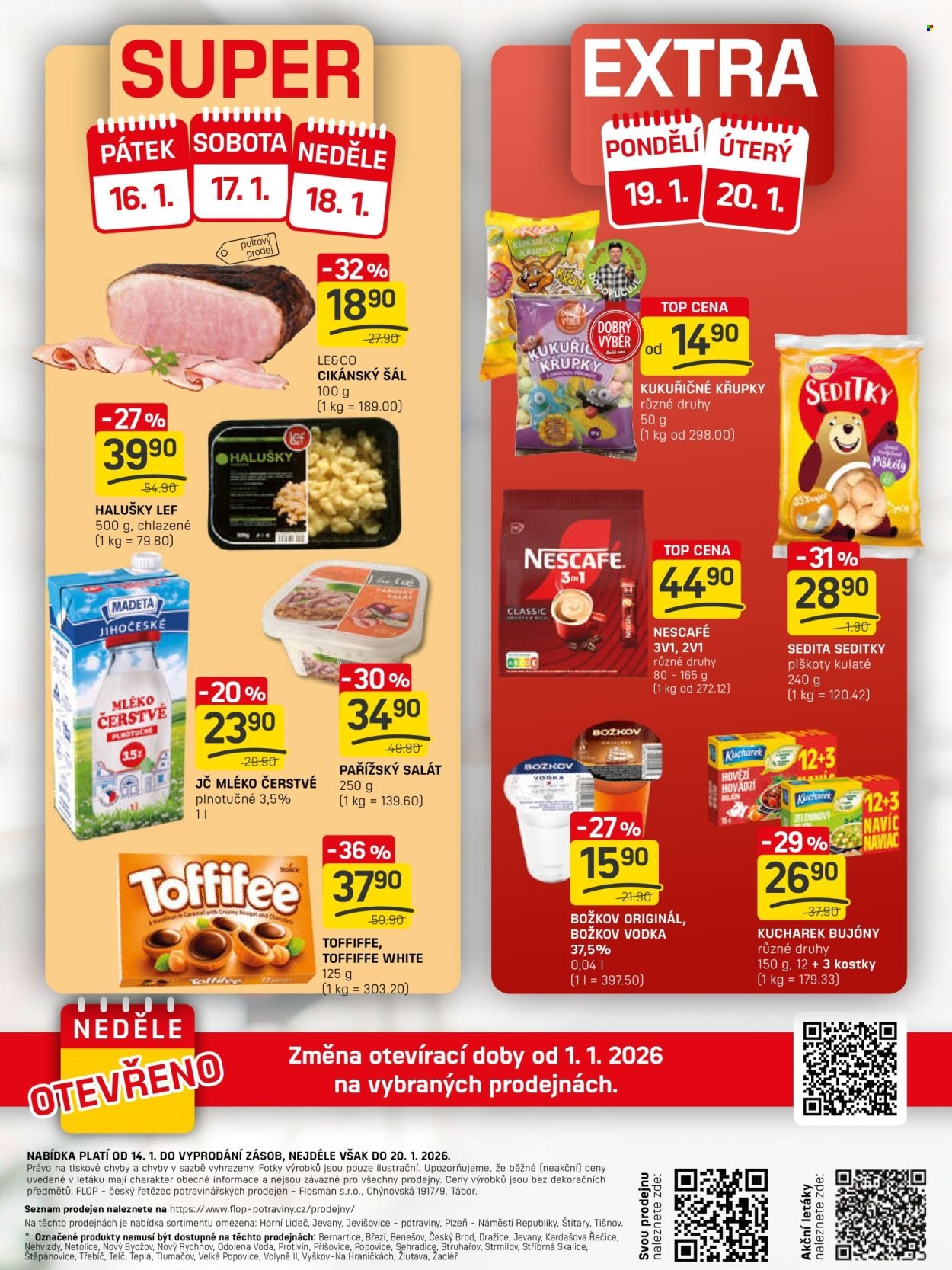 FLOP leták - Top (2026-01-14 - 2026-01-20)