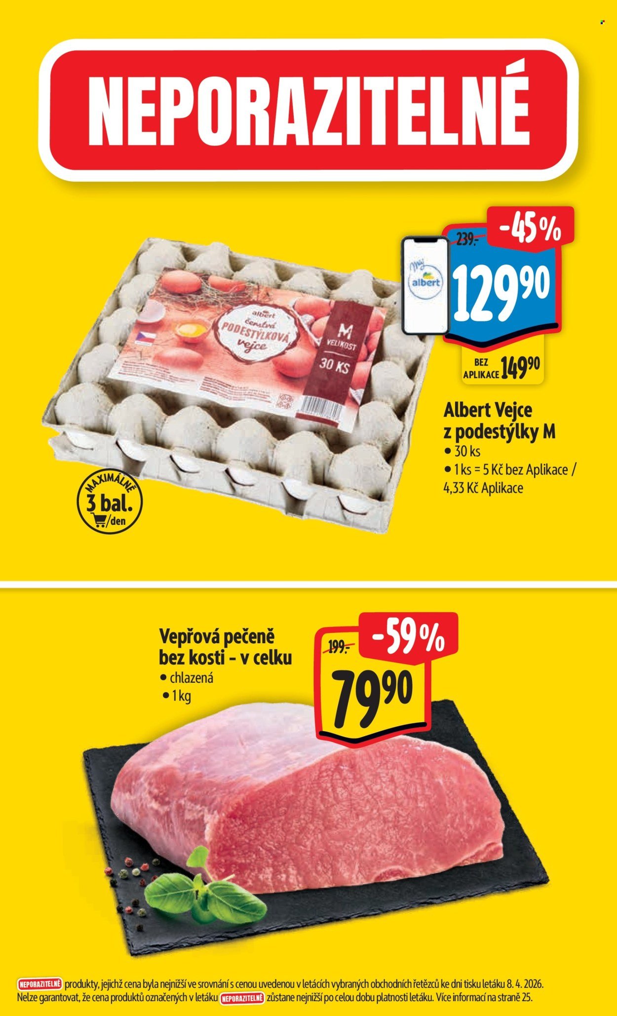 ALBERT leták - Neporazitelné (2026-04-15 - 2026-04-21)