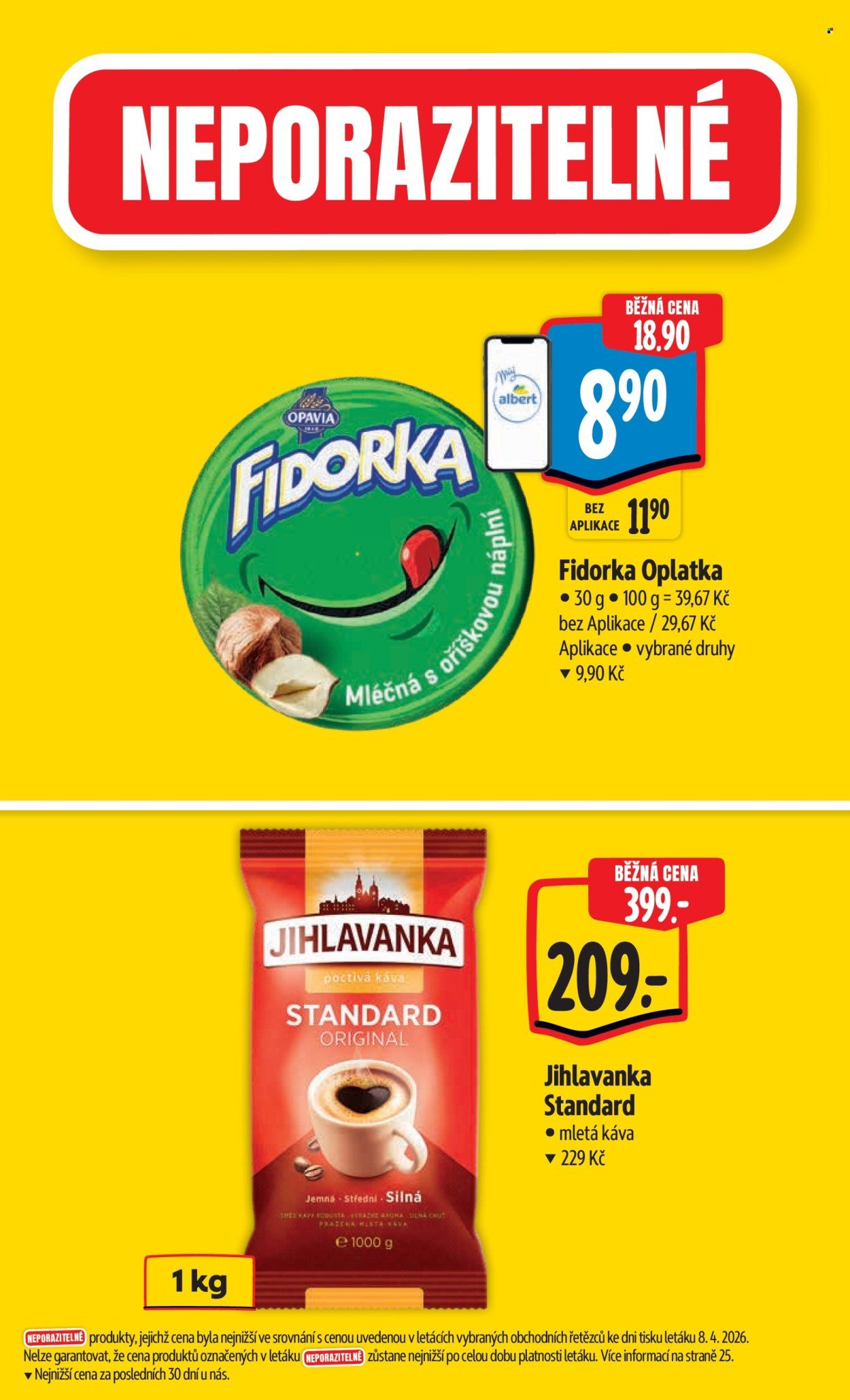 ALBERT leták - Neporazitelné (2026-04-15 - 2026-04-21)