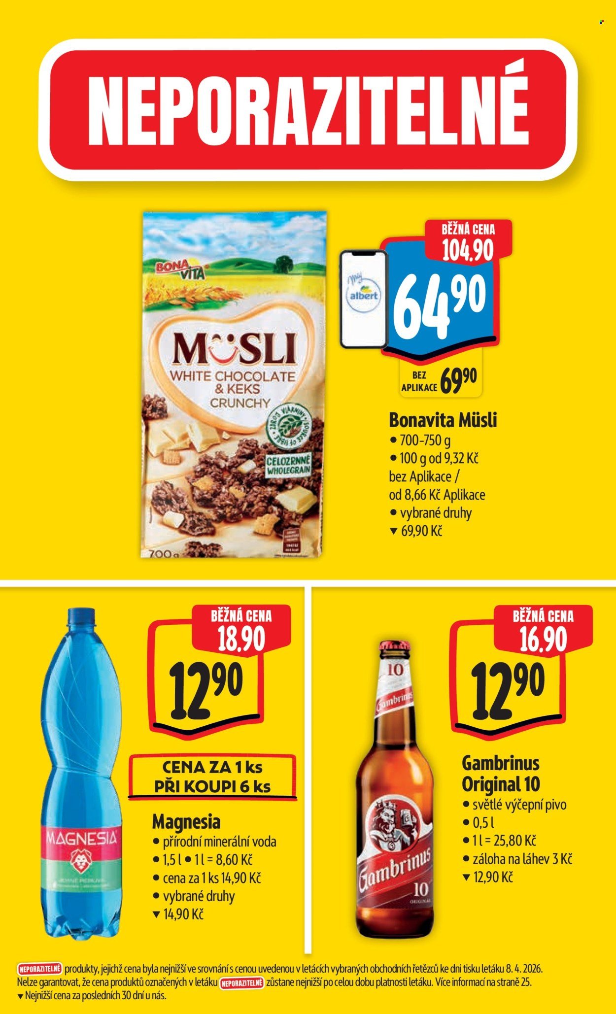 ALBERT leták - Neporazitelné (2026-04-15 - 2026-04-21)