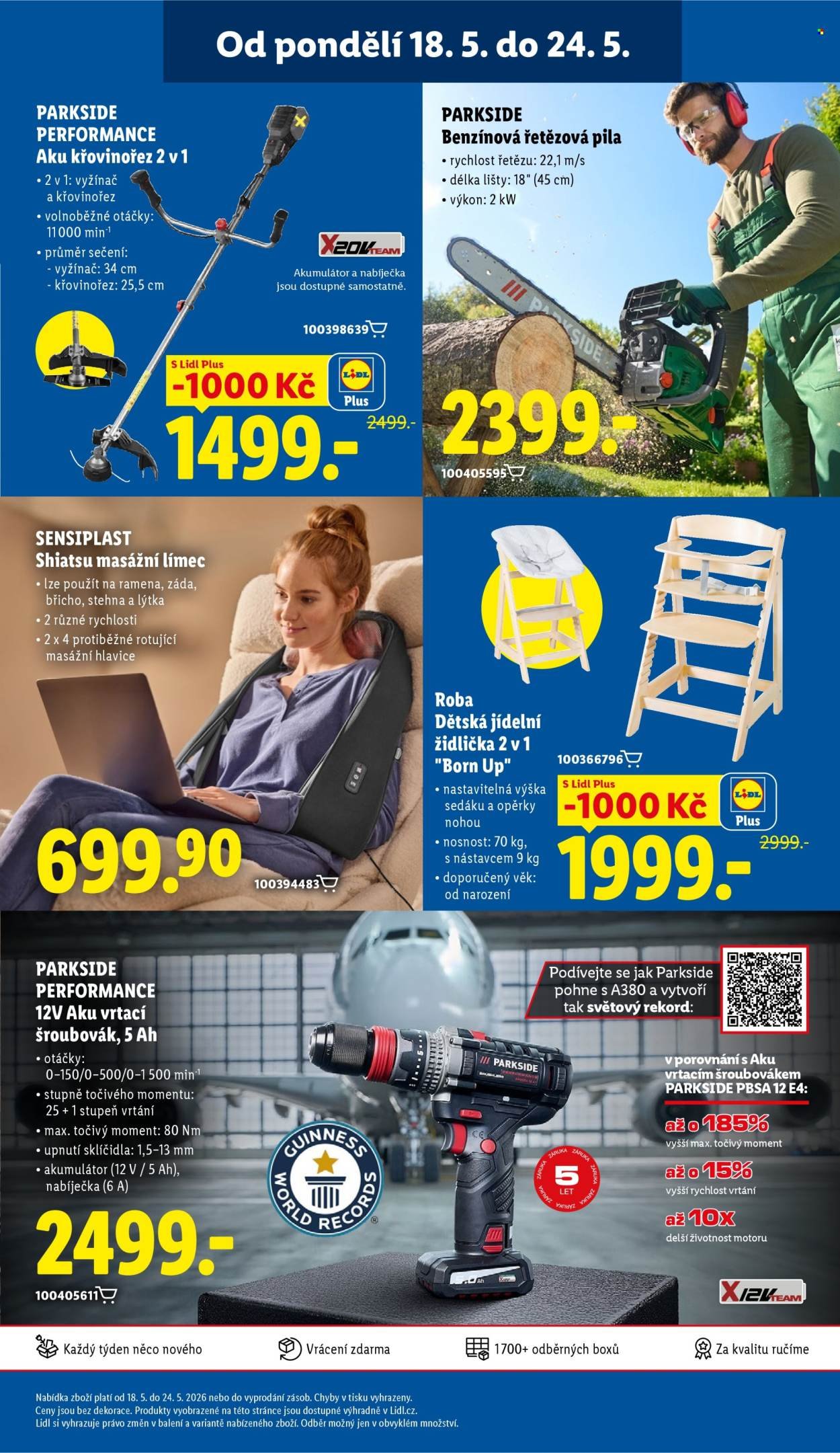 LIDL leták - Spotřební zboží (2026-05-18 - 2026-05-24)