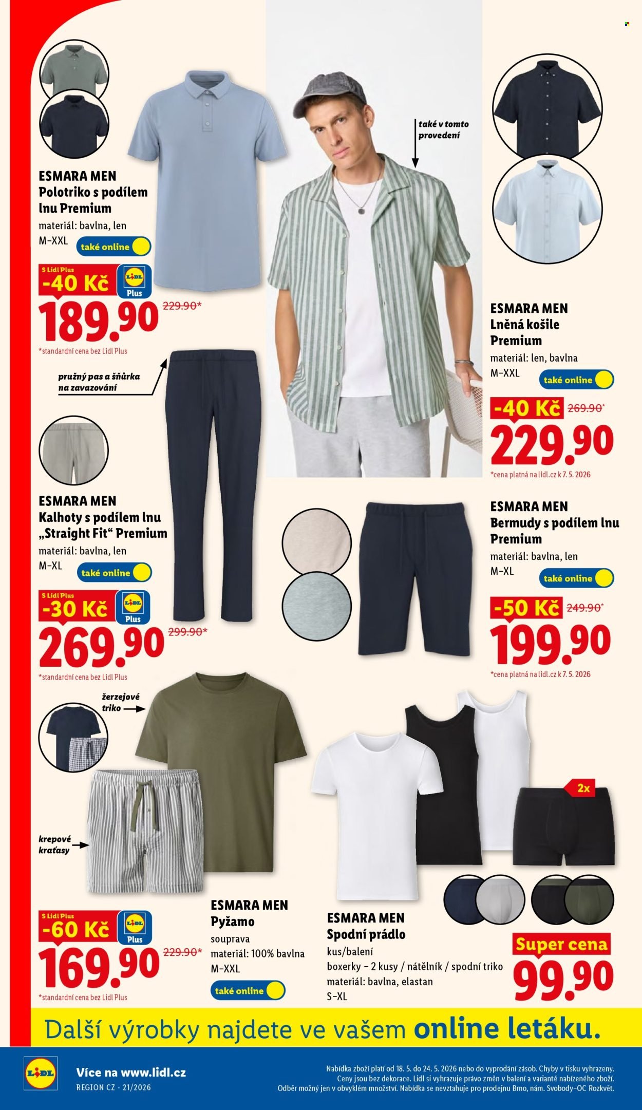 LIDL leták - Spotřební zboží (2026-05-18 - 2026-05-24)