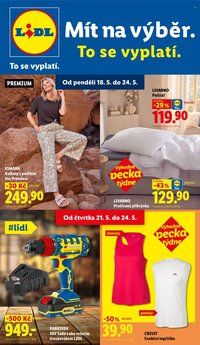 LIDL leták - Spotřební zboží (2026-05-18 - 2026-05-24)