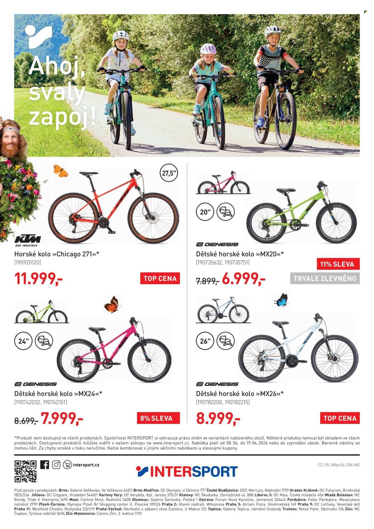 INTERSPORT leták - Od středy 8.4.2026 (2026-04-08 - 2026-04-19)