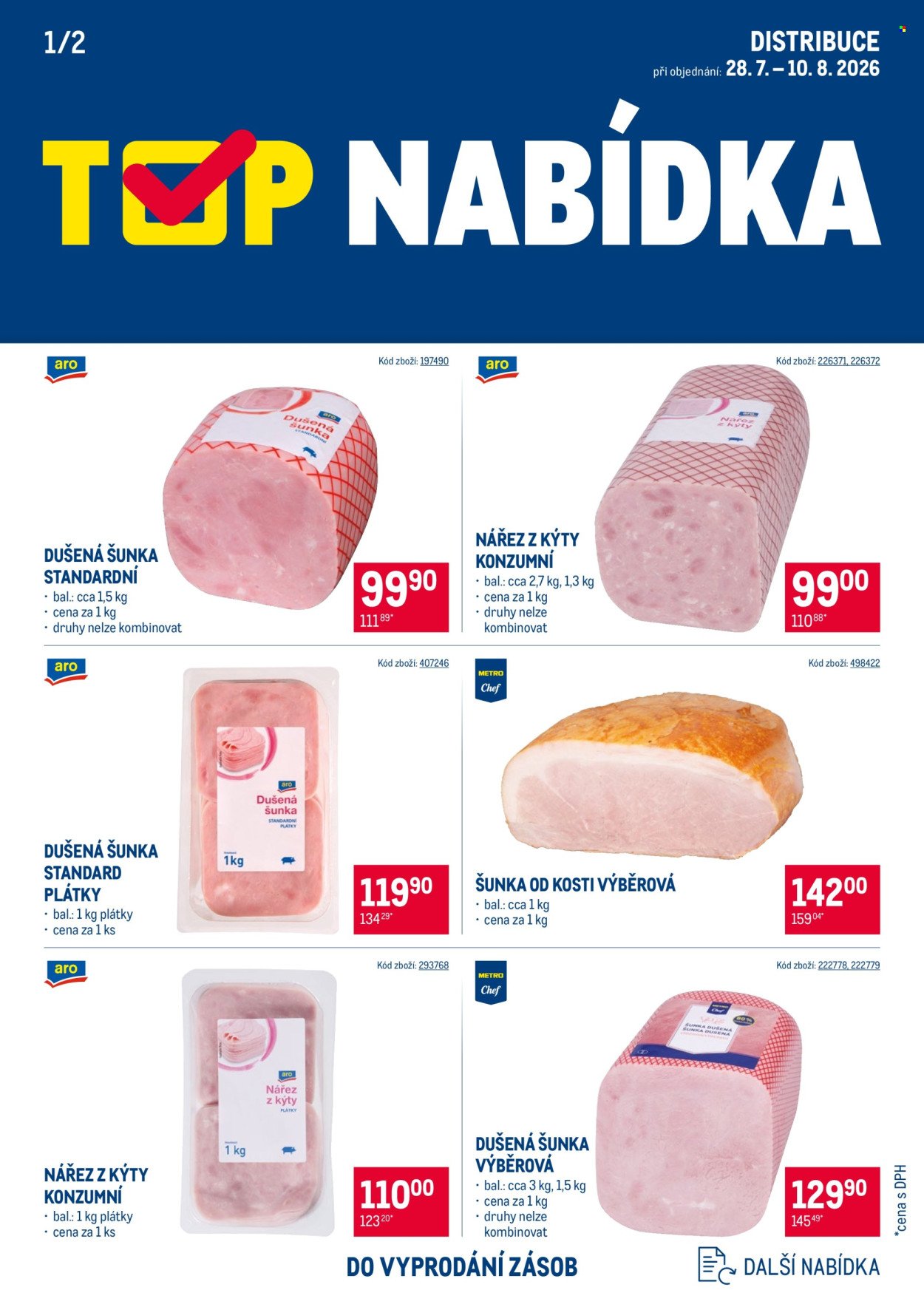 MAKRO leták - TOP uzeniny