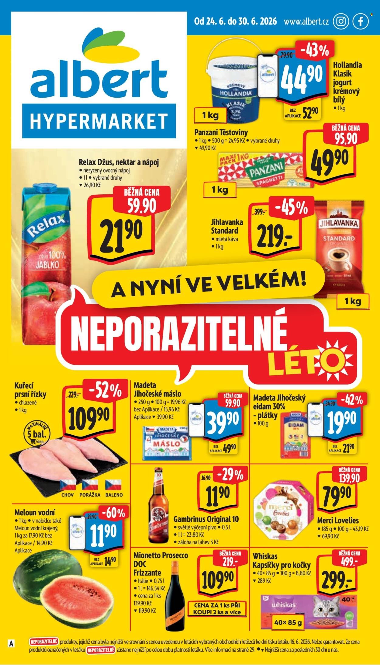 ALBERT leták - Neporazitelné léto