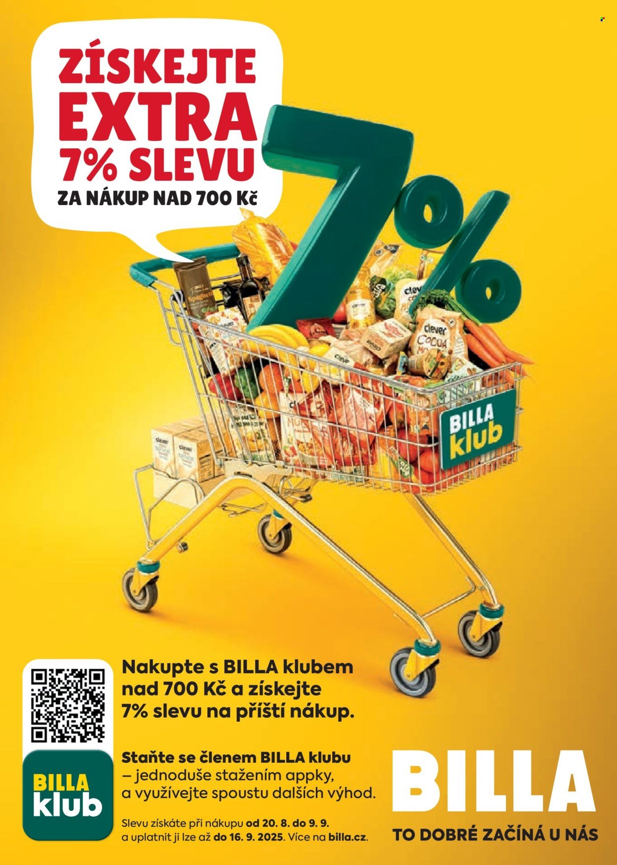 BILLA leták - Velký leták (2025-08-27 - 2025-09-02)