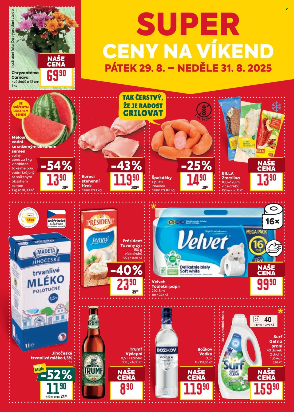 BILLA leták - Velký leták (2025-08-27 - 2025-09-02)