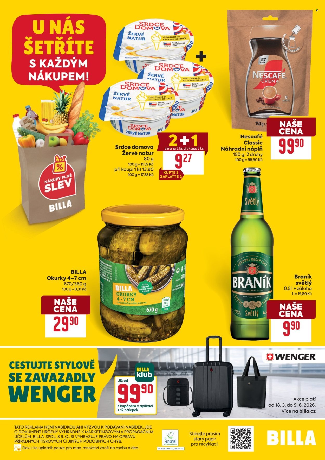 BILLA leták - Speciální nabídka: vybrané prodejny (2026-05-27 - 2026-06-02)