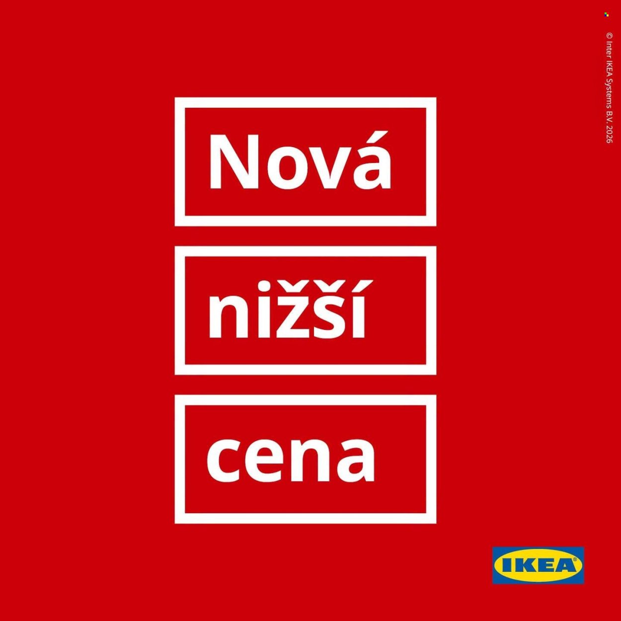 IKEA leták - Od čtvrtka 1.10.2026