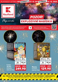 KAUFLAND leták - Pozor explozivní nabídka (2025-12-27 - 2025-12-31)