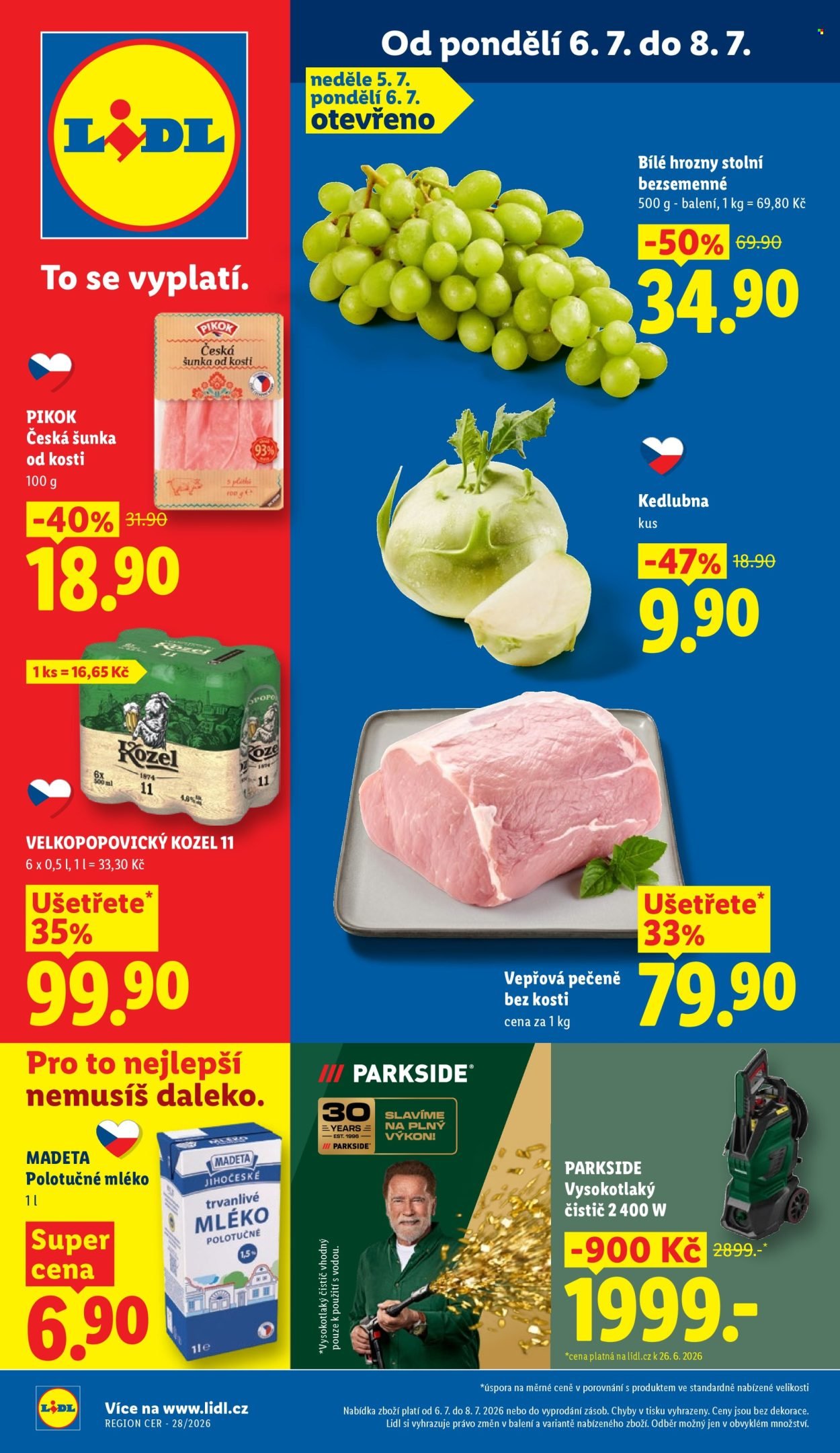 LIDL leták - Od pondělí 6.7.2026