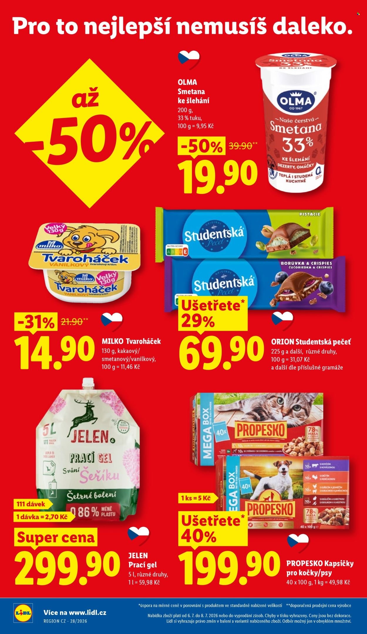 LIDL leták - Od pondělí 6.7.2026