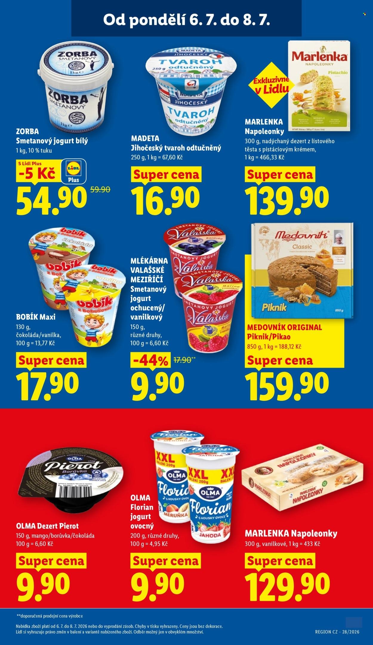 LIDL leták - Od pondělí 6.7.2026