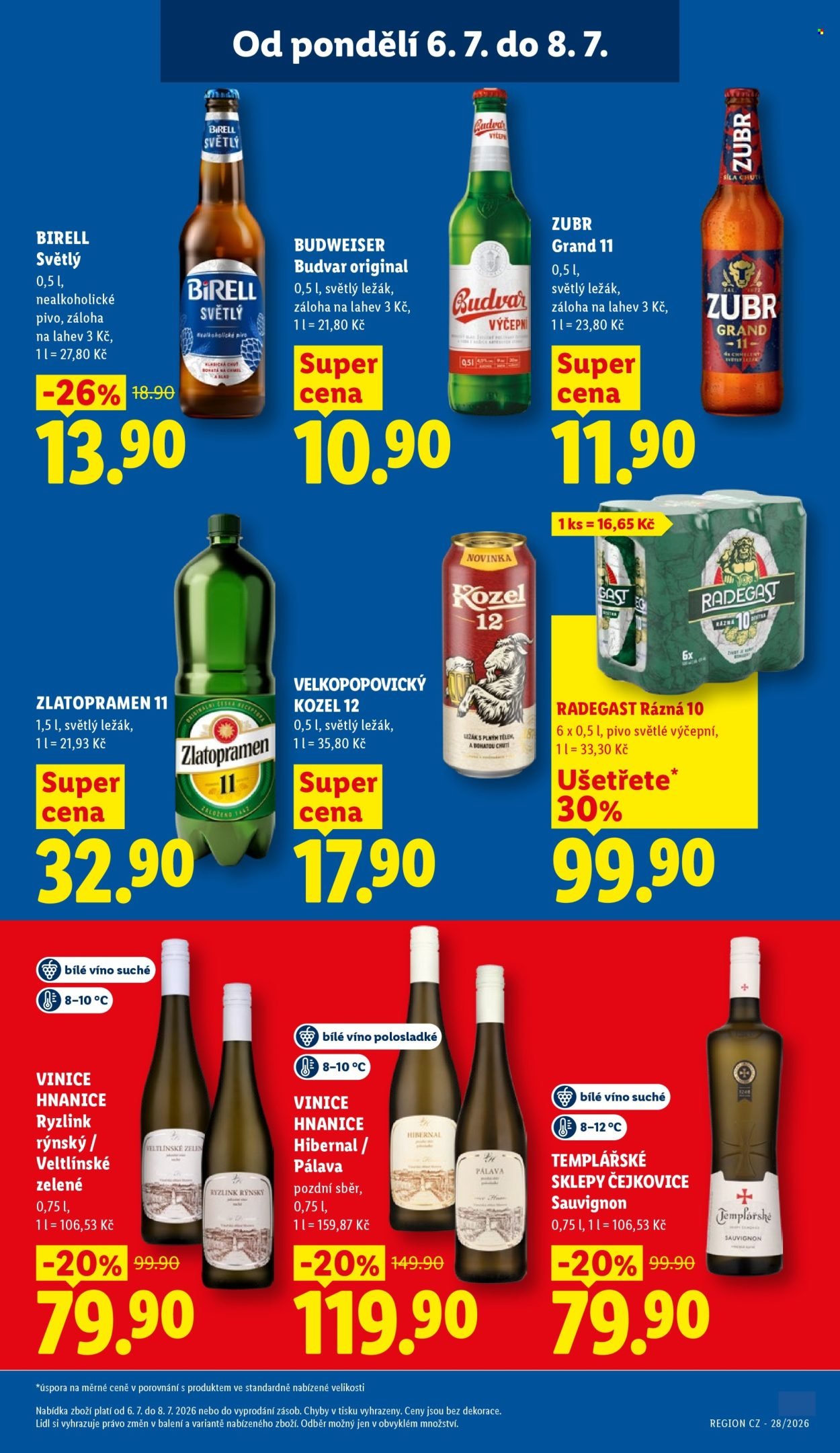 LIDL leták - Od pondělí 6.7.2026