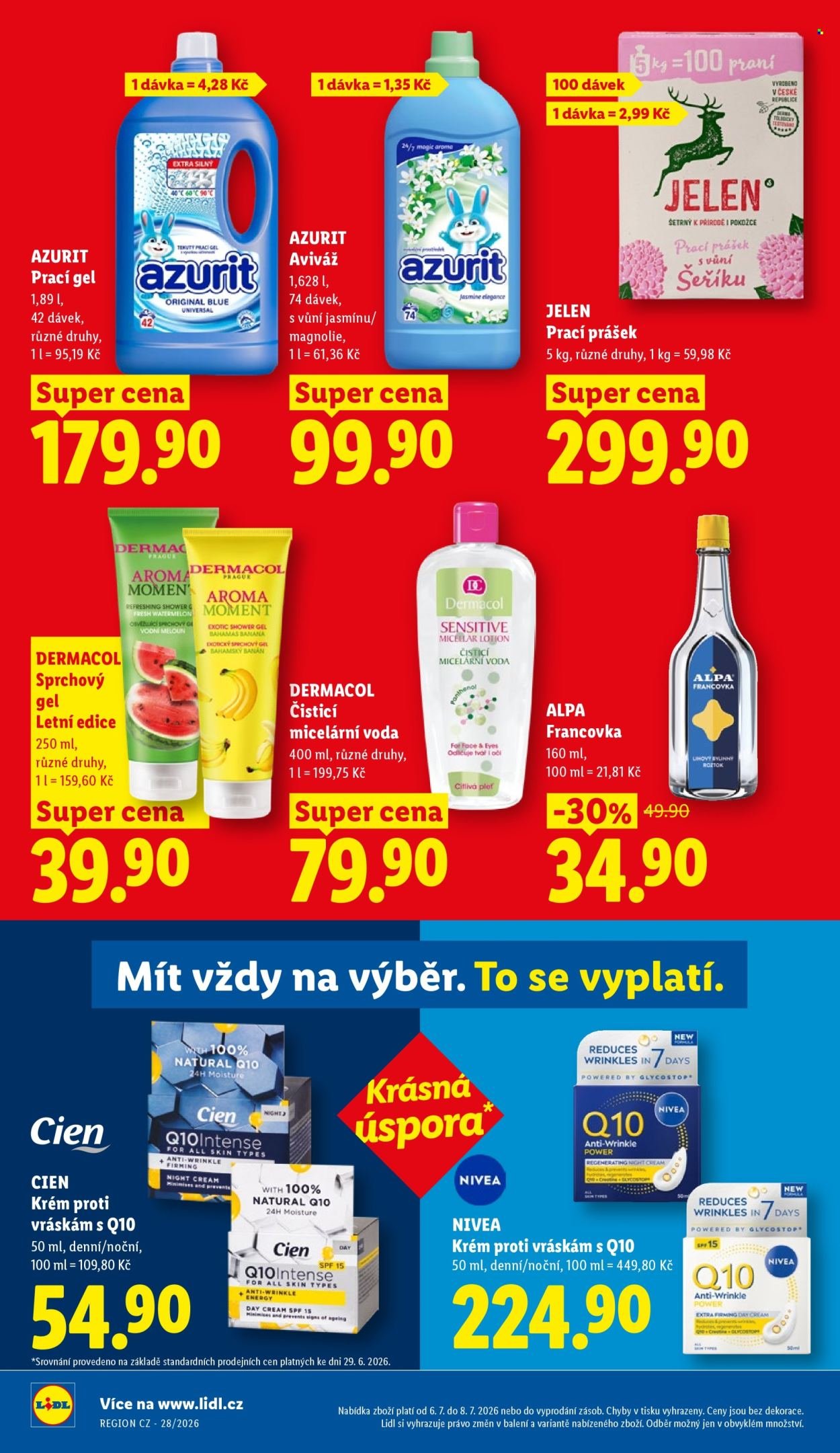 LIDL leták - Od pondělí 6.7.2026