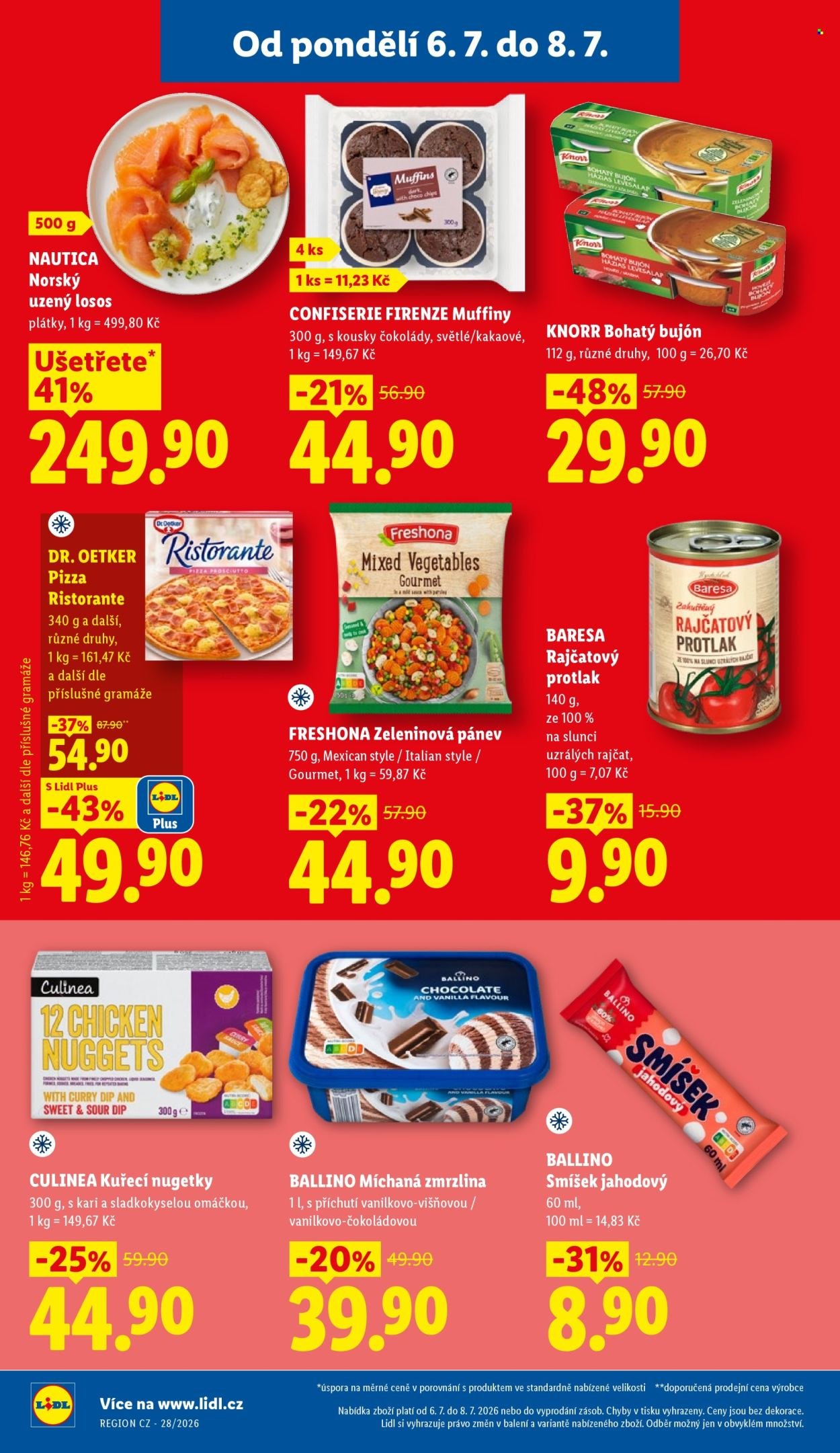 LIDL leták - Od pondělí 6.7.2026