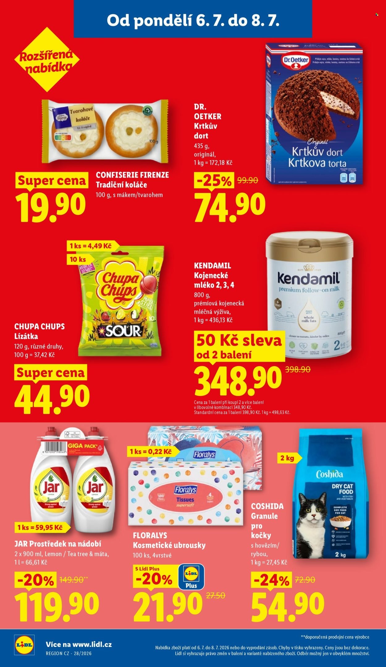 LIDL leták - Od pondělí 6.7.2026