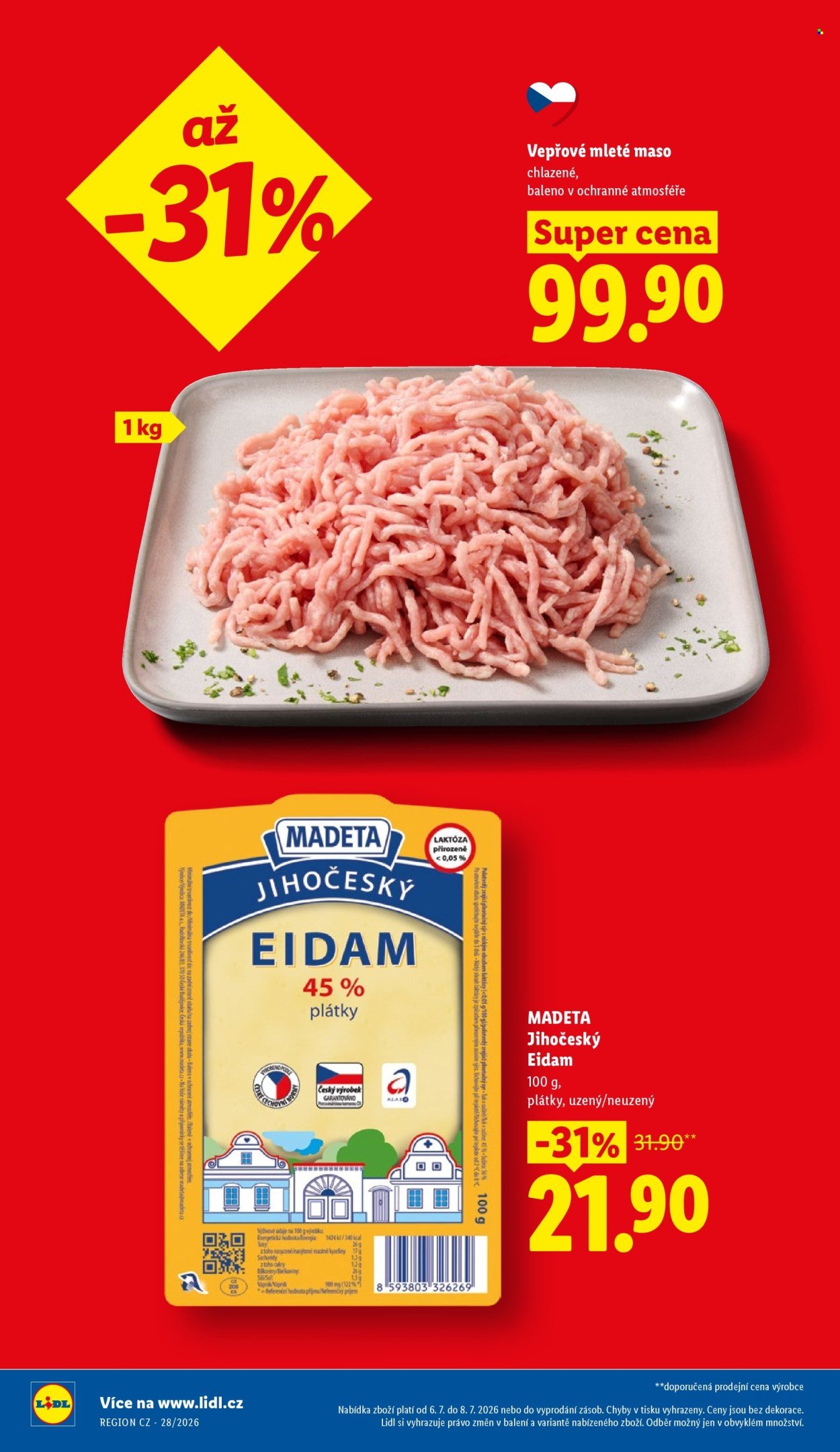 LIDL leták - Od pondělí 6.7.2026