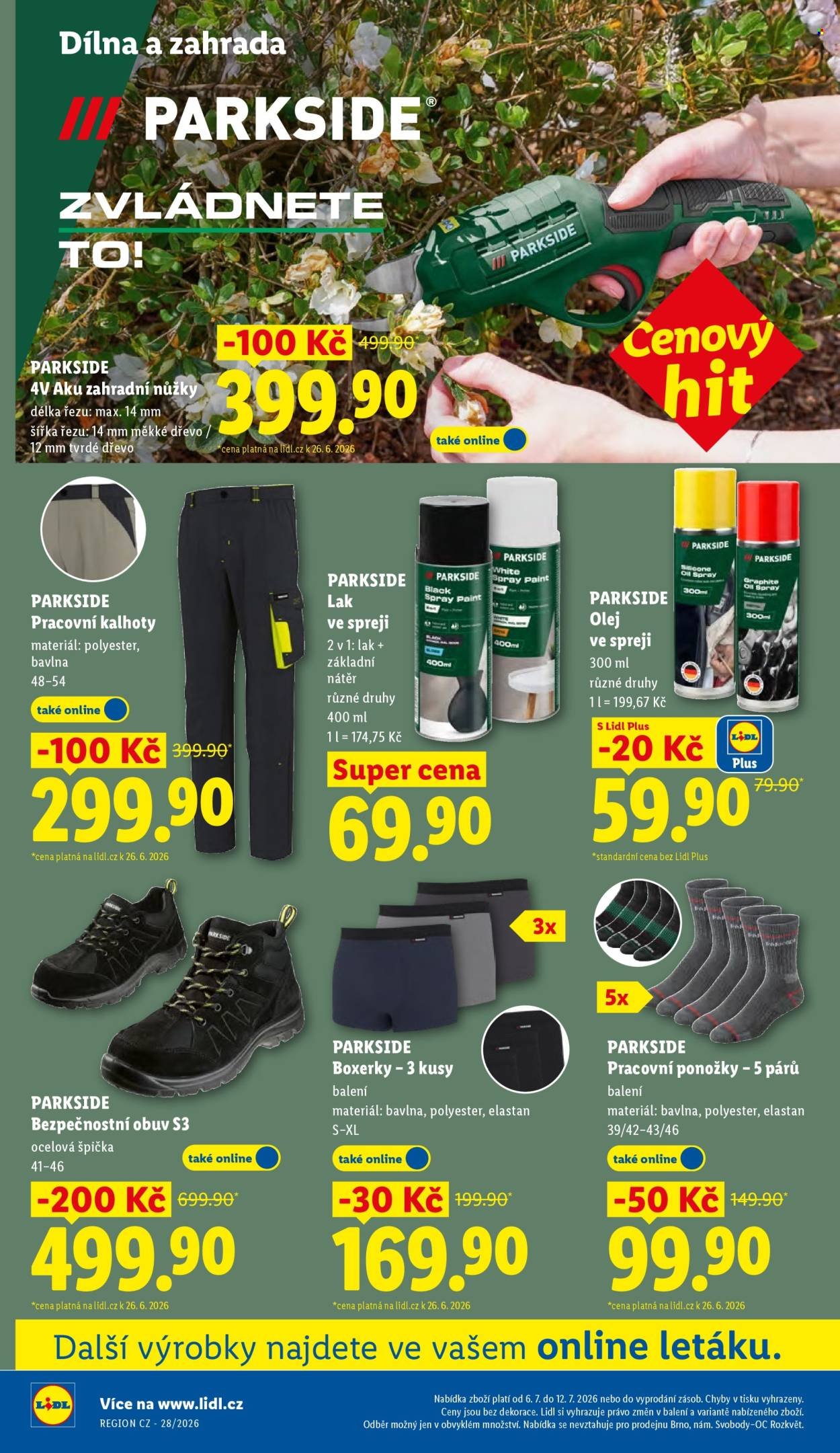 LIDL leták - Od pondělí 6.7.2026