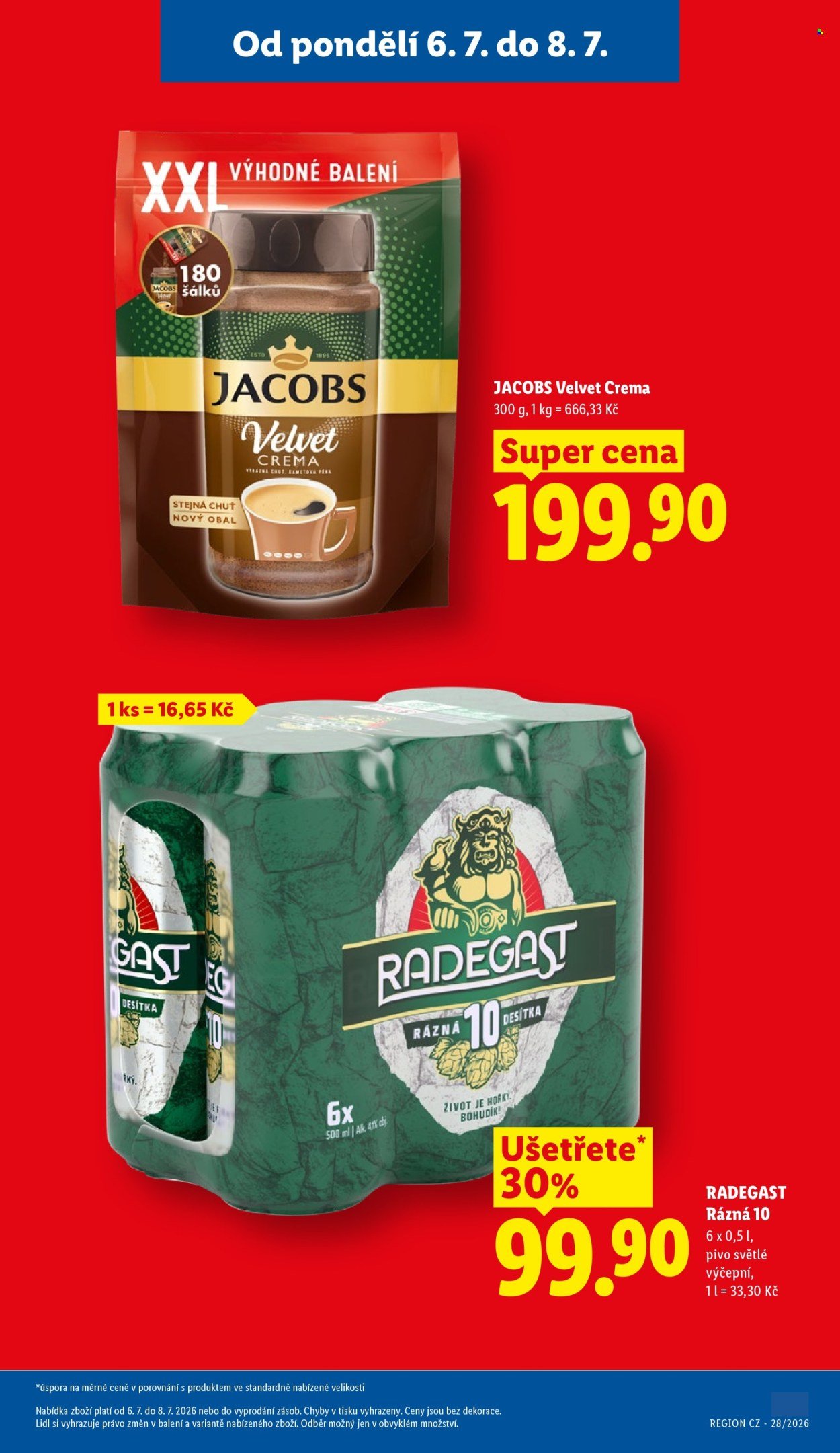LIDL leták - Od pondělí 6.7.2026