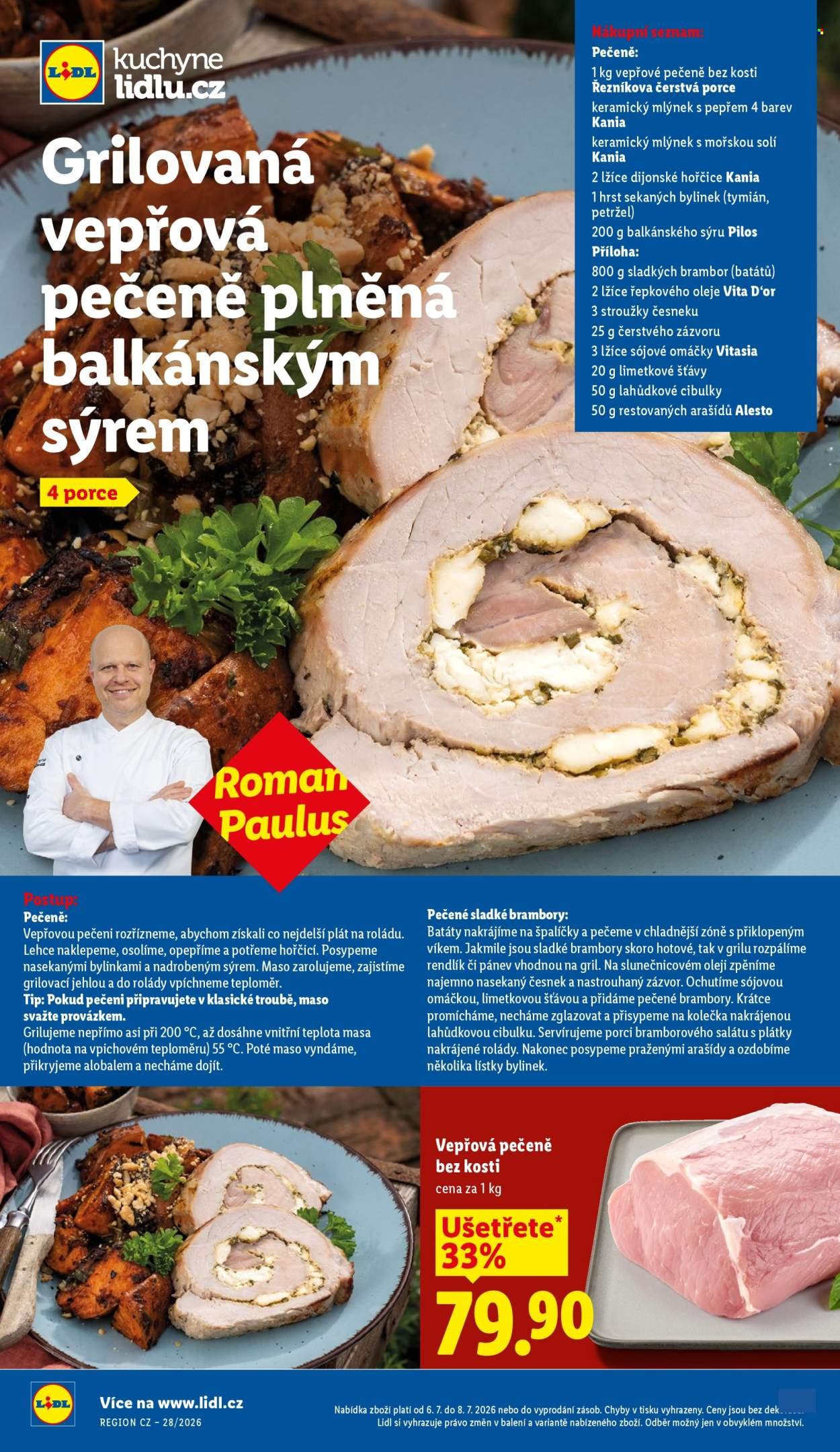 LIDL leták - Od pondělí 6.7.2026