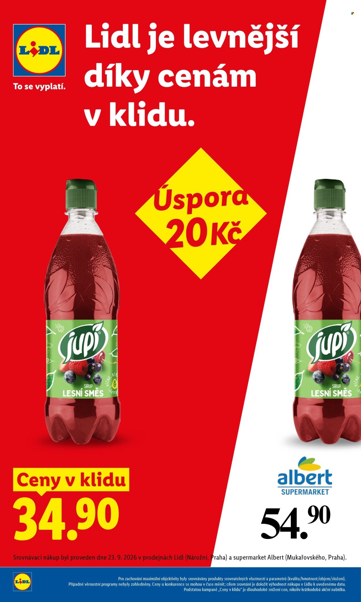LIDL leták - Od pondělí 12.10.2026