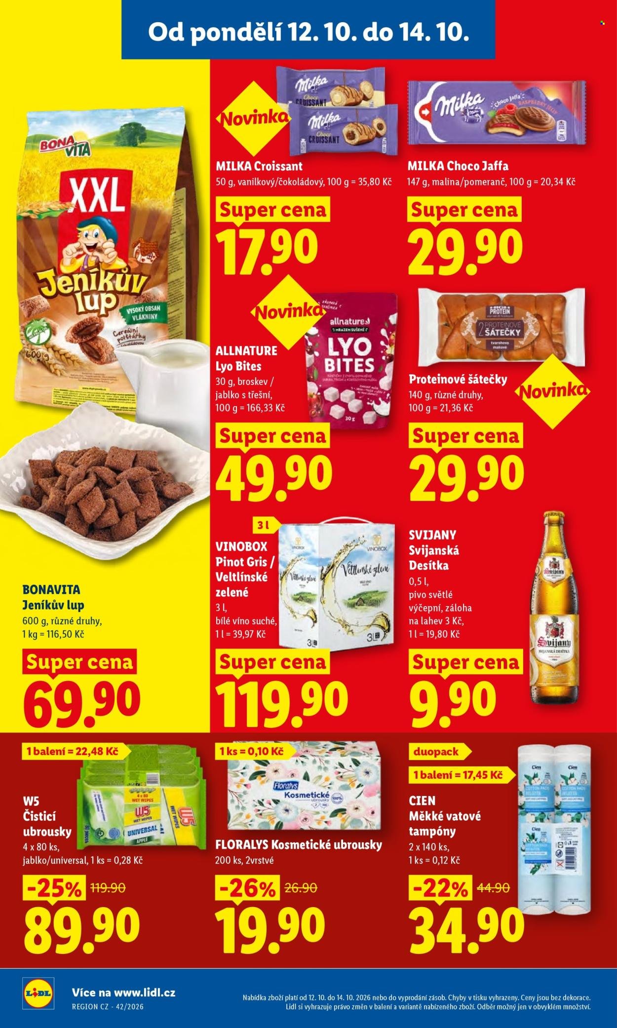 LIDL leták - Od pondělí 12.10.2026