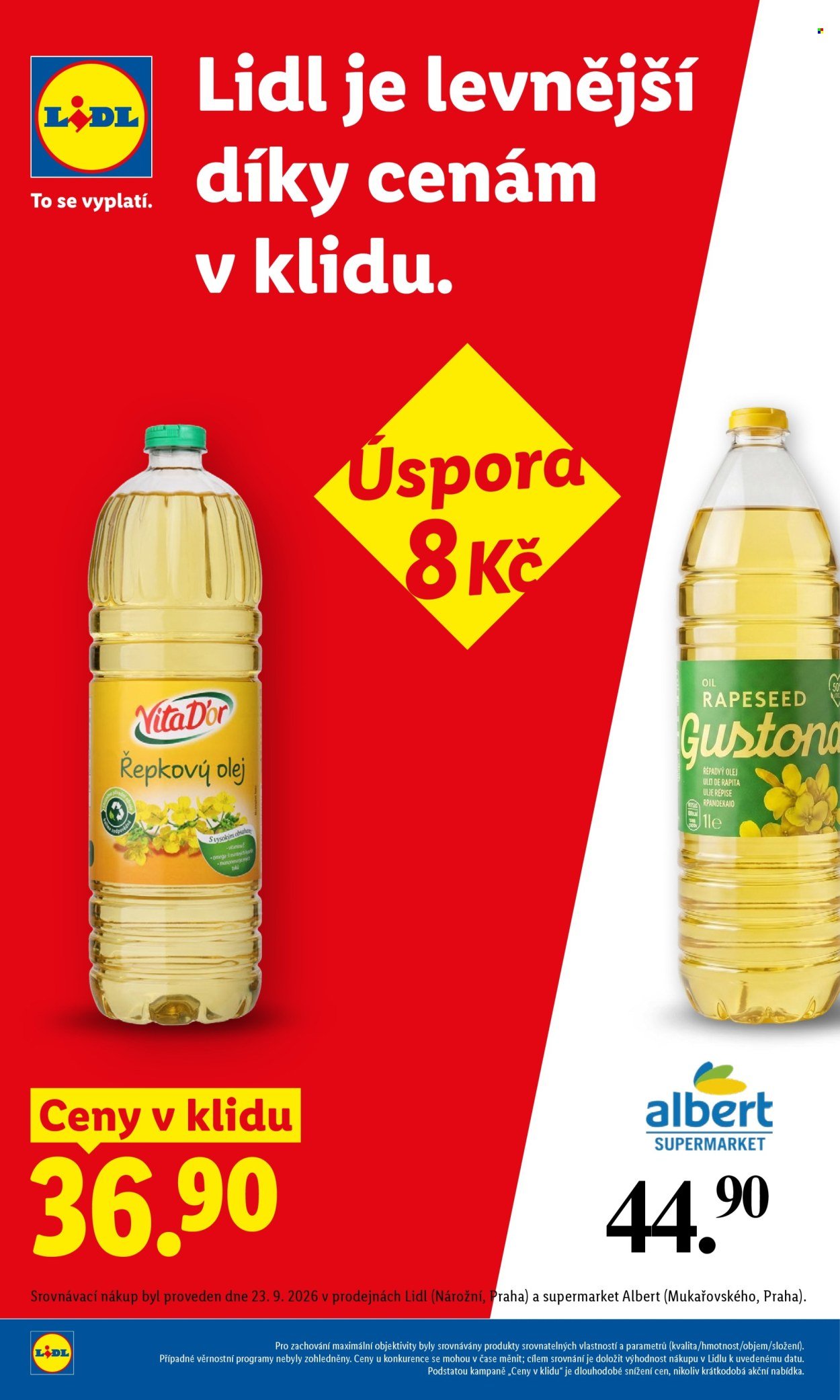 LIDL leták - Od pondělí 12.10.2026