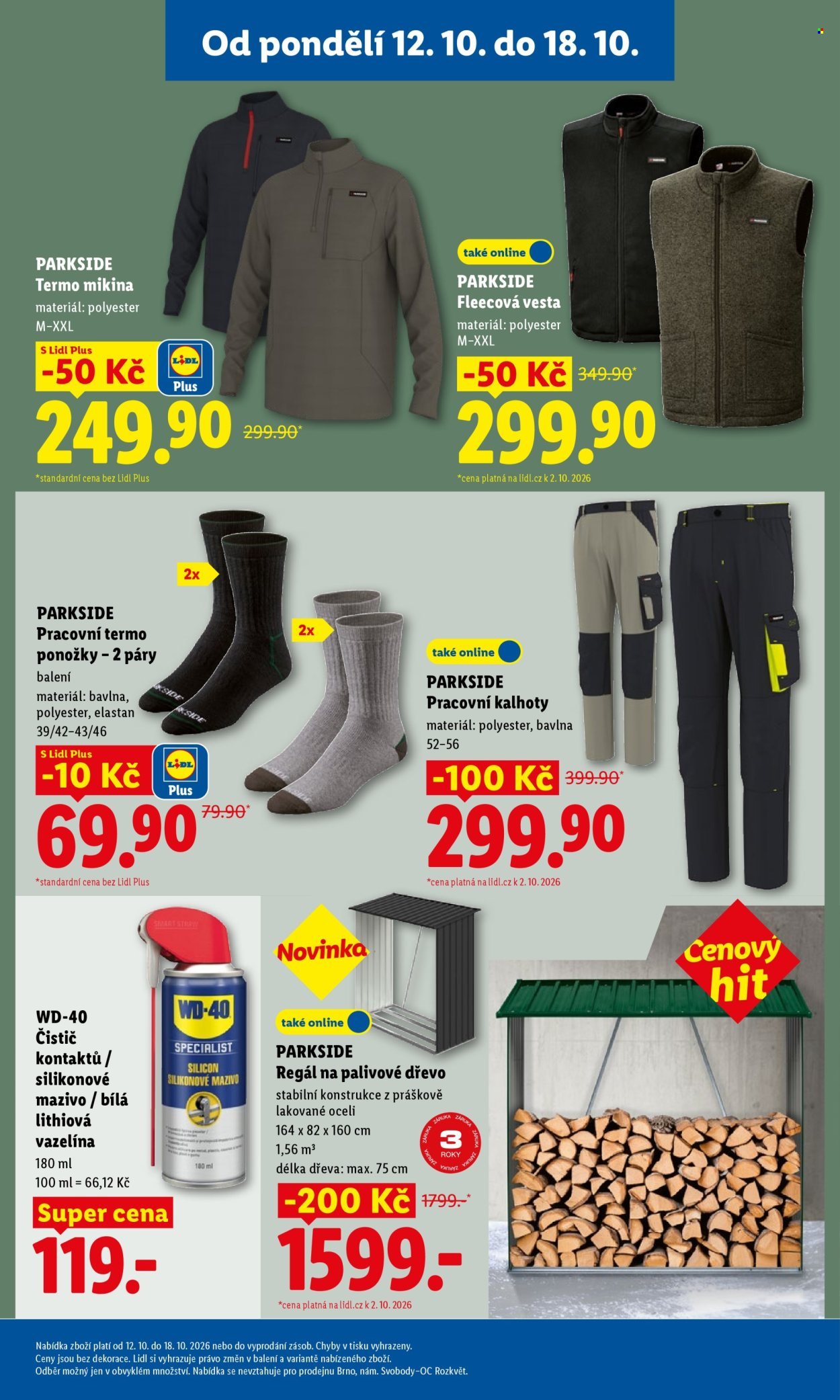 LIDL leták - Od pondělí 12.10.2026