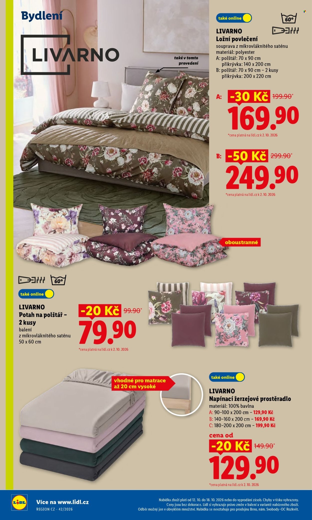 LIDL leták - Od pondělí 12.10.2026