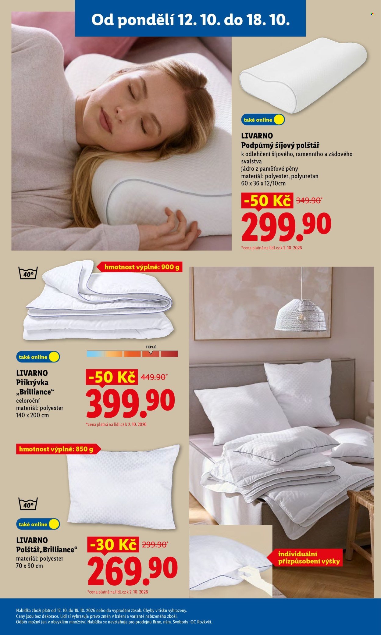 LIDL leták - Od pondělí 12.10.2026