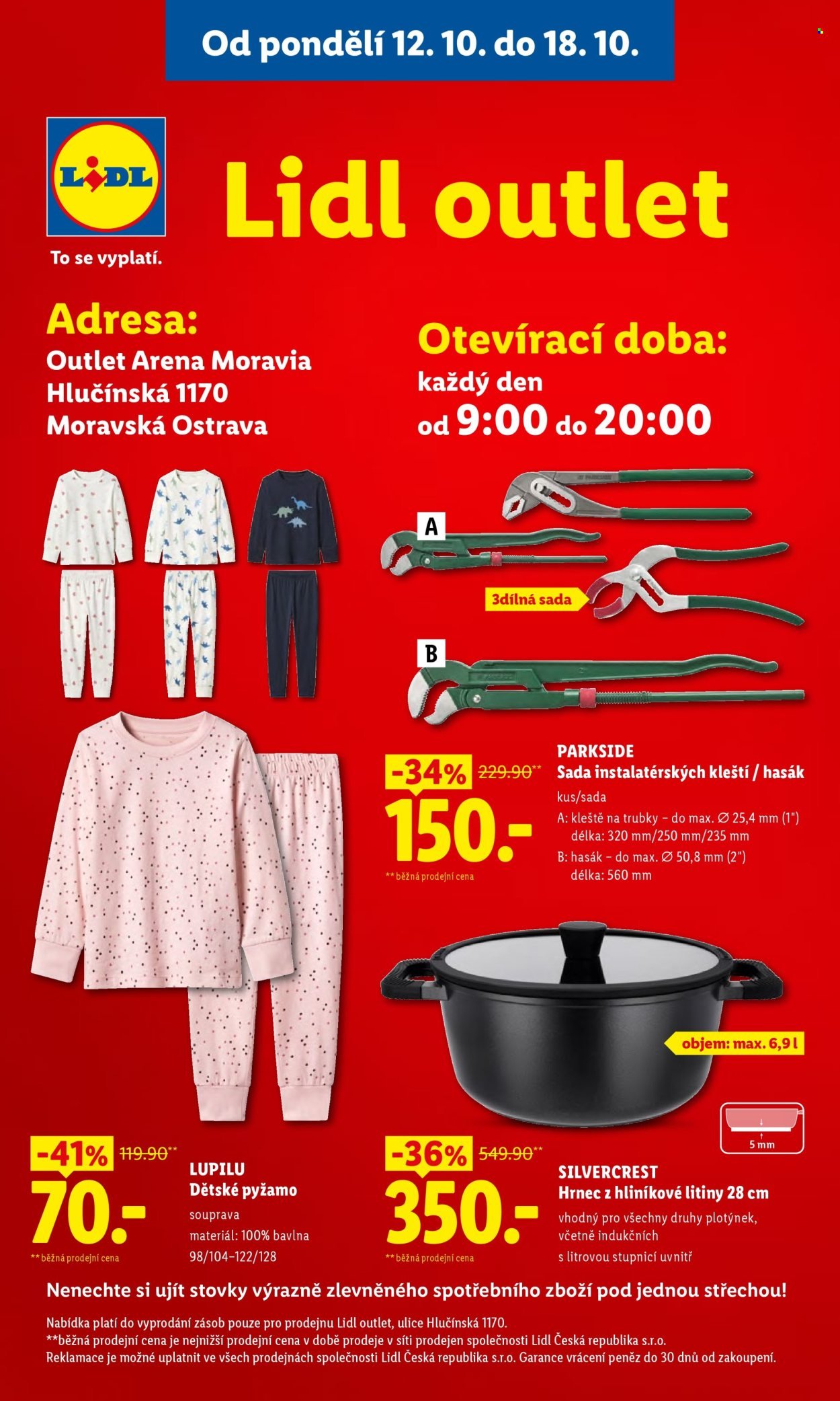 LIDL leták - Od pondělí 12.10.2026