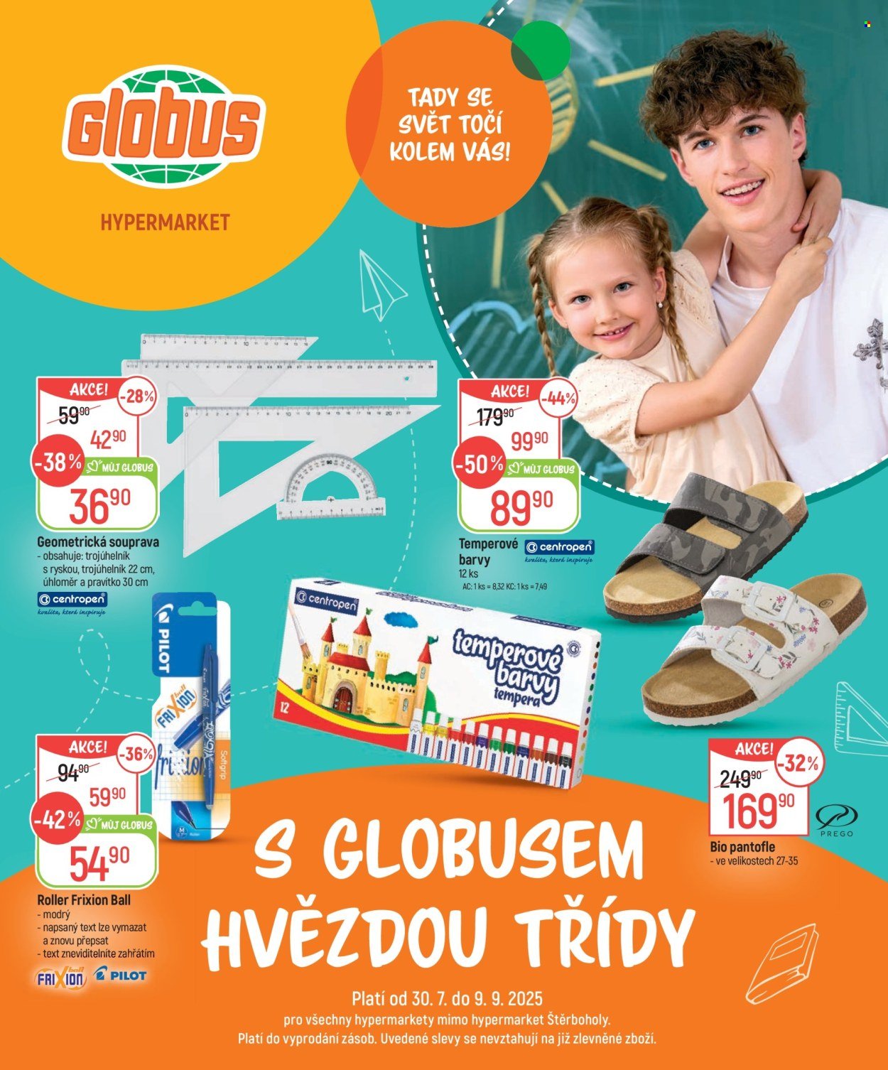 GLOBUS leták - Od středy 30.7.2025 (2025-07-30 - 2025-09-09)