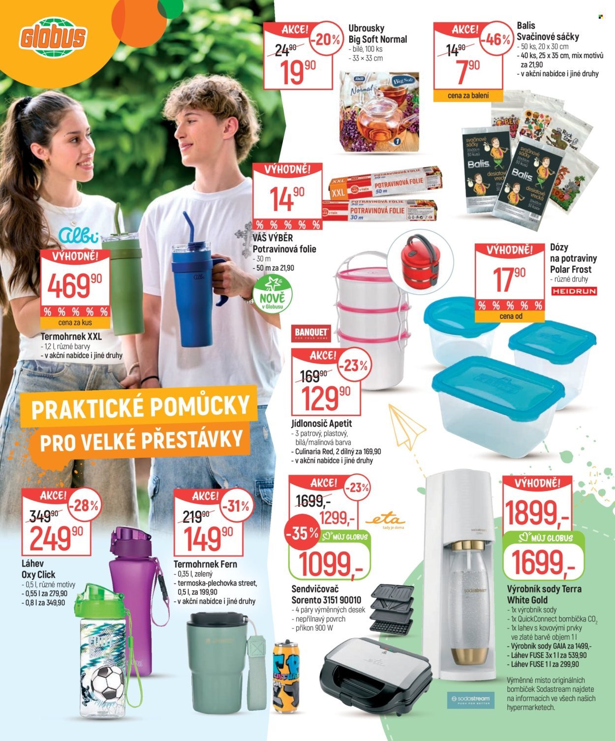 GLOBUS leták - Od středy 30.7.2025 (2025-07-30 - 2025-09-09)