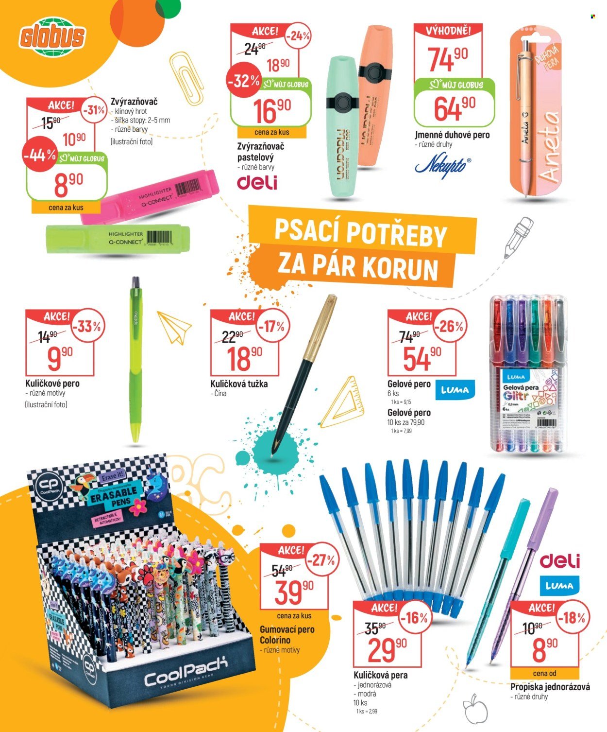 GLOBUS leták - Od středy 30.7.2025 (2025-07-30 - 2025-09-09)
