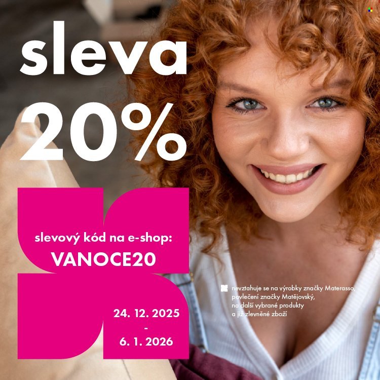 VESNA leták - Sleva 20 % (2025-12-24 - 2026-01-06)