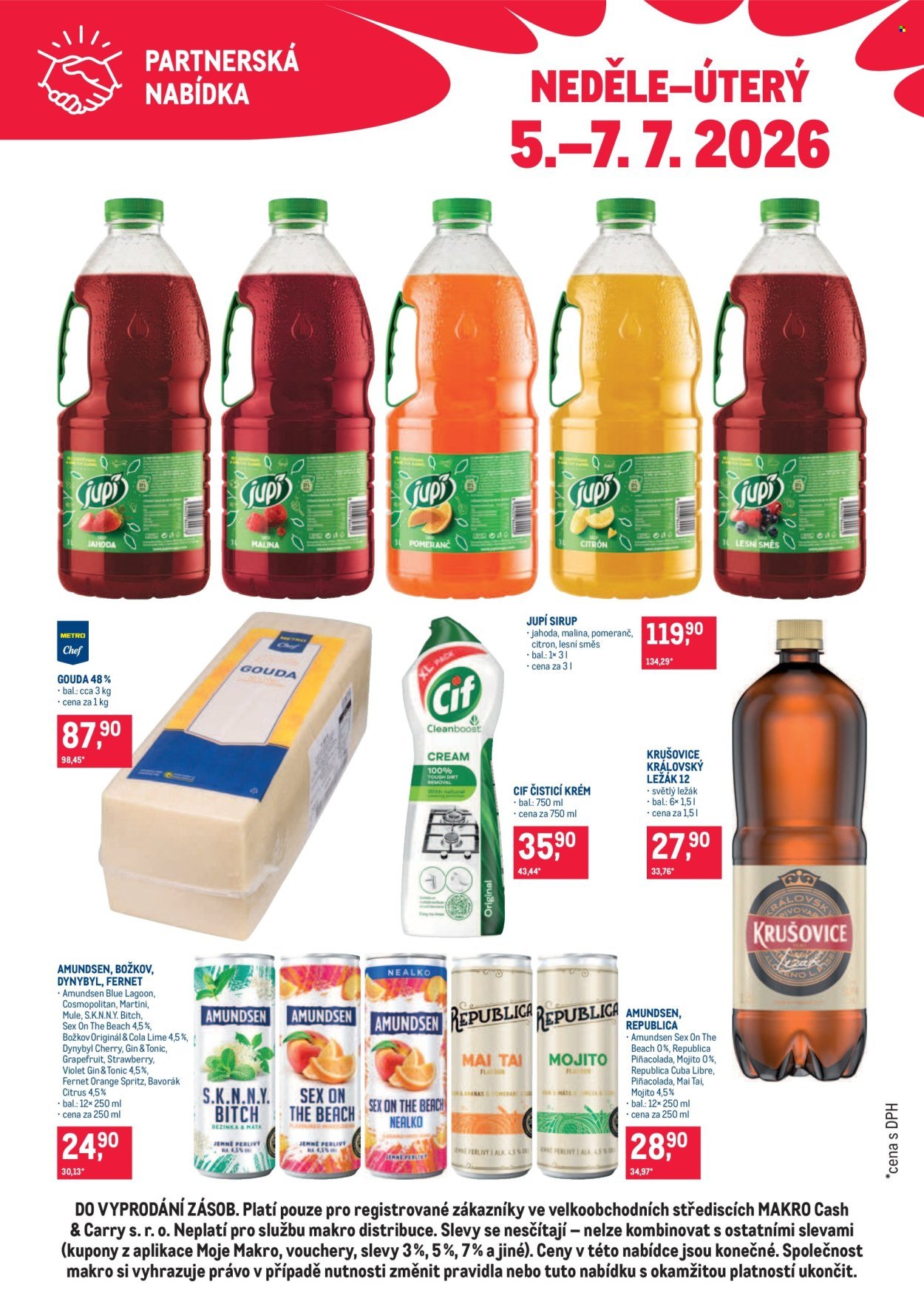 MAKRO leták - Partnerská nabídka