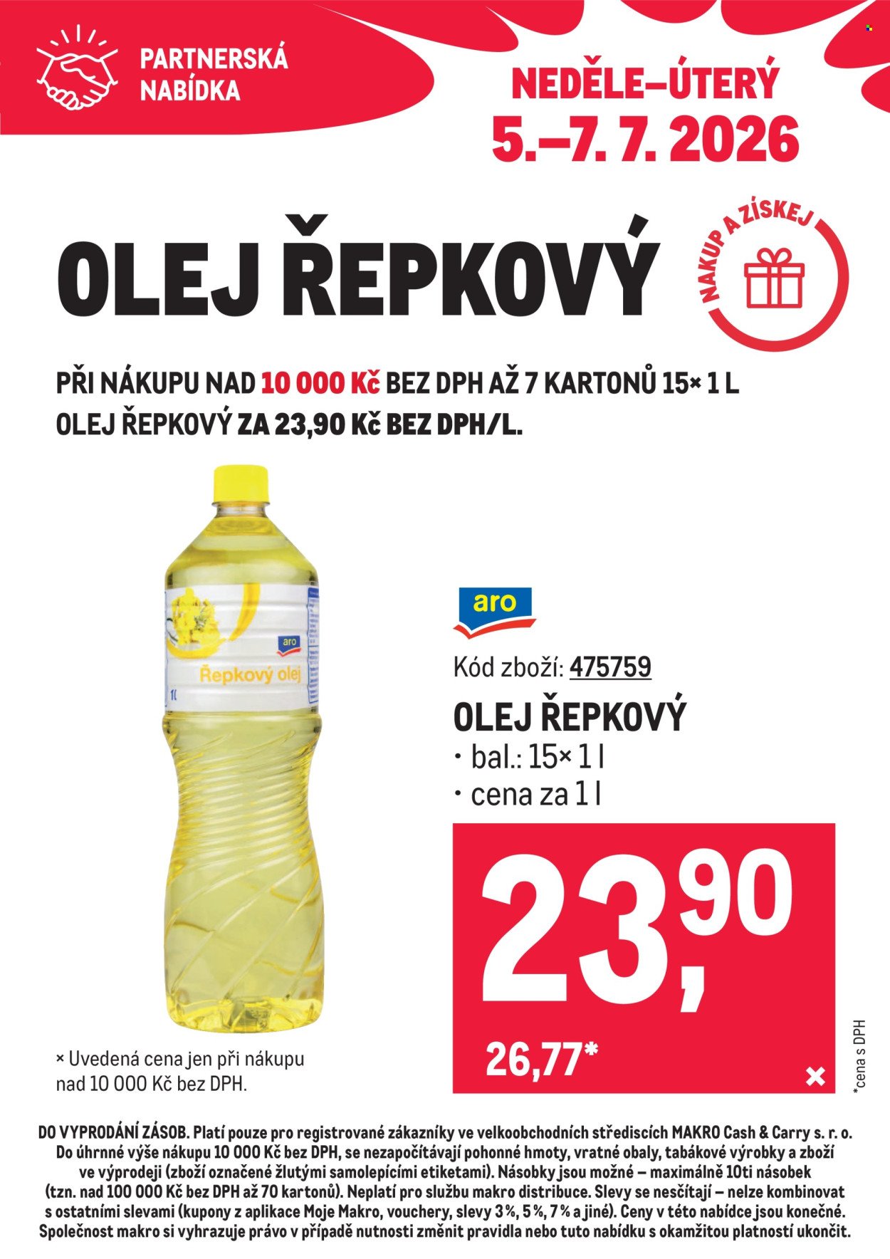 MAKRO leták - Partnerská nabídka