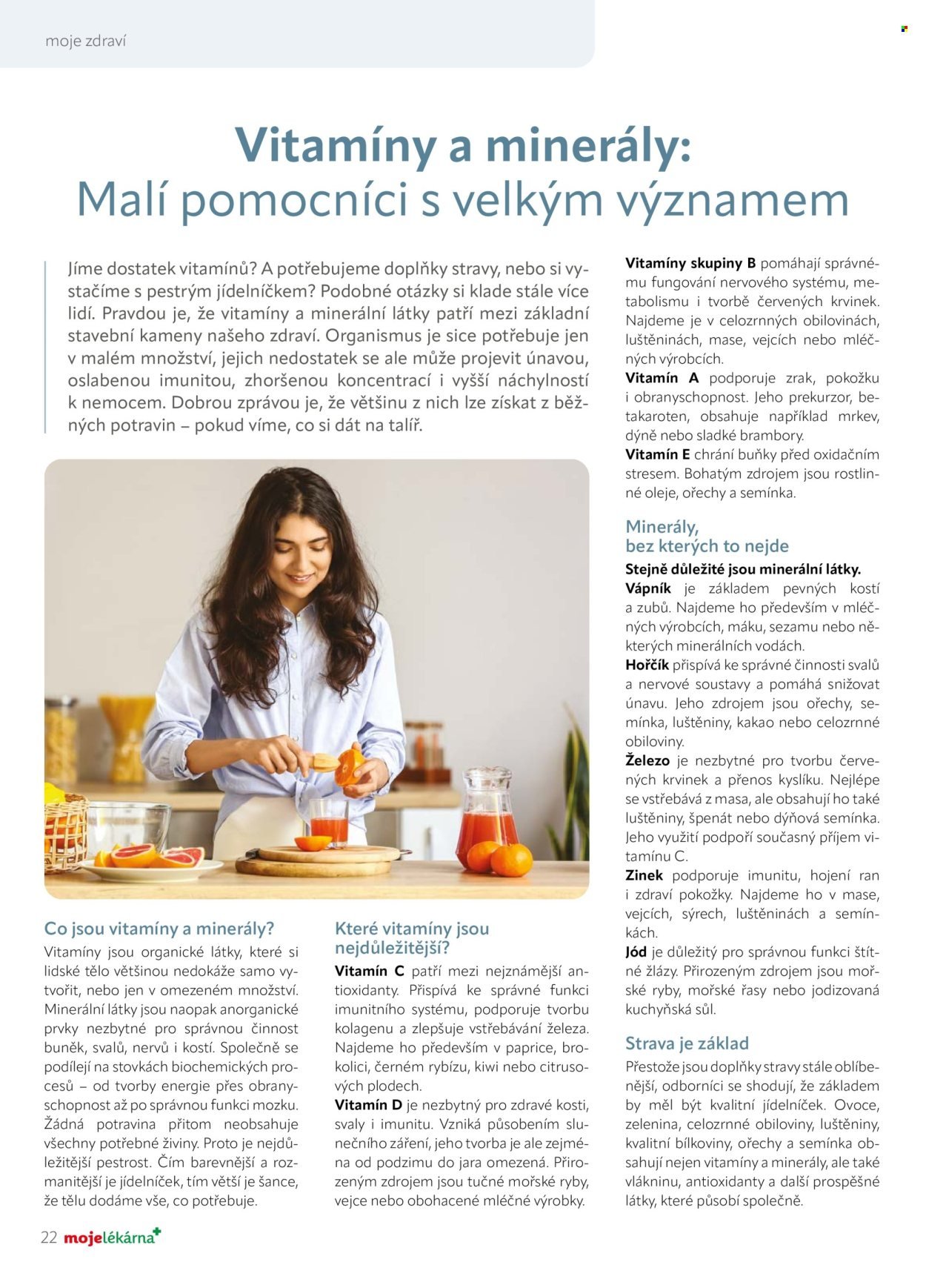 MOJELEKARNA.CZ leták - Září/říjen