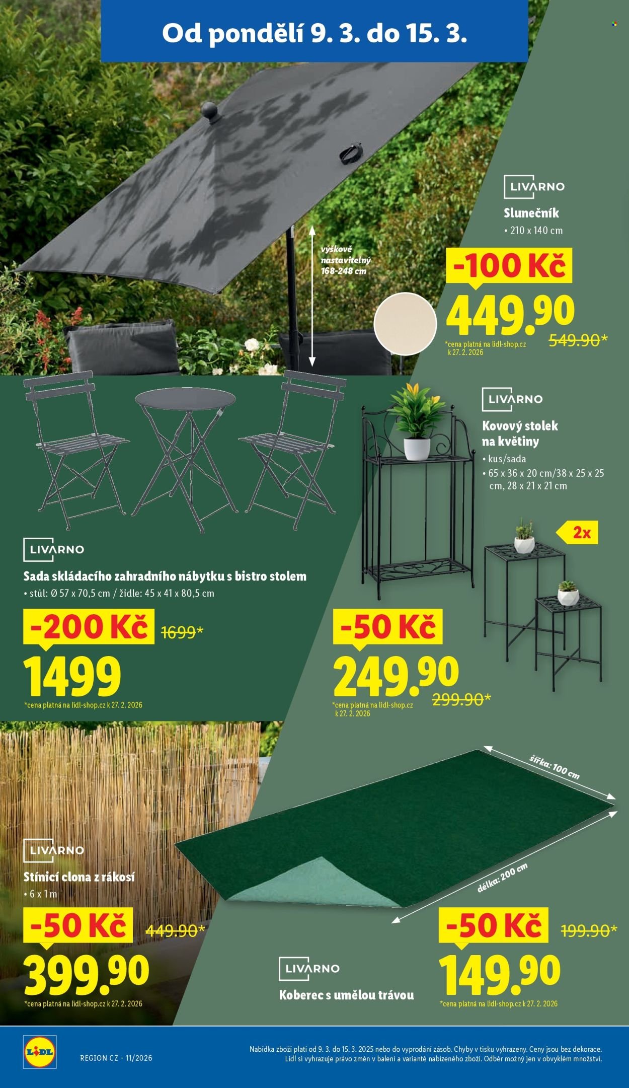 LIDL leták - Zahradní brožura 2026 (2026-02-26 - 2026-03-15)